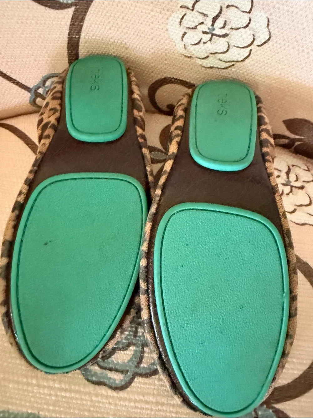 Tieks Leopard Print Flats Girls Size 2